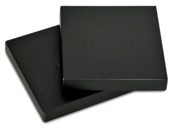 Black Packaging Box. Top Cover - Bottom, Art Paper 300 gsm