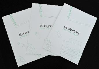 แฟ้มเอกสาร Glowfish Folder  โดย เฮอริเทจ เอสเตทส์
ขนาดสำเร็จ กว้าง 22 x สูง 31 x สัน 0.3 ซม.
กระดาษเนื้อขาว หนา 320 แกรม